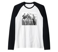 Ruts DC Band Babylon's Burning 1979 Virginia Turbett Maglia con Maniche Raglan