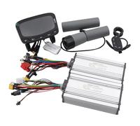 Ruuizksa 48 V-60 V, 40 A, controller dual brushless, misuratore LCD con funzione NFC, interruttore, set di maniglie per parti di riparazione scooter elettrici