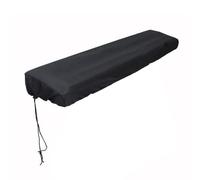 Ruuizksa Coperture per tastiere per pianoforte a 61 , estensibili, antipolvere, pieghevoli, impermeabili, con coulisse, durevoli, facili da usare, 100 x 42 x 15 cm