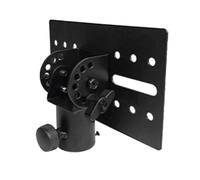 Ruuizksa girevole da 35 mm con supporto in metallo, tappo superiore per supporto per altoparlante DJ, adattatore, tappo superiore per supporto girevole DJ, adattatore