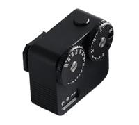 Ruuizksa Misuratore di luce II fredda per fotocamera DSLR, misuratore di luce, 12 velocità otturatore, fotografia, pezzi di ricambio, accessori (nero)