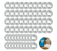 Ruvan 50 etichette NFC Tag Sticker, chip Nfc riscrivibile, 213 etichette bianche Nfc Tag Sticker, programmabile 144 byte di memoria, per tutti i telefoni e dispositivi abilitati NFC