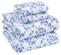 RUVANTI Set Lenzuola 100% Cotone T-200 Annuale - Queen Size