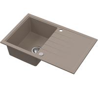 Ruvetti Axel lavello in granito 79x50 cm beige 3001AX_BE160_W