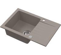 Ruvetti Pineko lavello in granito 68x44.2 cm beige 3001PN_BE140_W