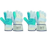 Ruvigrab 8436021581297, Guanto americano, 1, 9, Verde/Bianco (Confezione da 2)