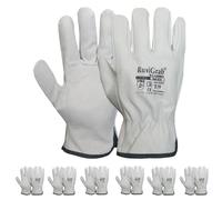 Ruvigrab Ga01 Guanto da lavoro Unisex Adulto (Pacco da 6)