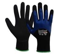 Ruvigrab Guanto 15G, doppio rivestimento nitrile + nitrile sandy