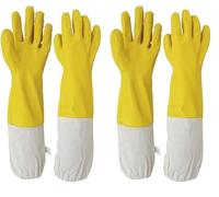 Ruvigrab Guanto Apicoltura in Nitrile | Apicoltore Uomo e Donna per Principianti e Professionisti | Protezione Api | Alveari | Antipuntura Facile Pulizia