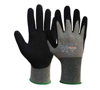 Ruvigrab Guanto cotone/lycra, rivestimento nitrile sandy, extra resistente
