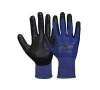 Ruvigrab - Guanto di supporto in nylon con tripla cucitura, rivestimento in nitrile