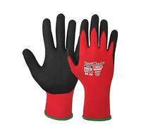 Ruvigrab Guanto supporto nylon/lycra 15G, rivestimento nitrile foam