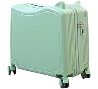 RUVOO Bagaglio Valigia Trolley Bagagli A Mano Bagagli Carini Bagagli Da Imbarco Valigia Resistente All'usura Bagagli Da Stiva Valigie Trolley (Color : Grün, Size : 20in)