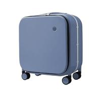RUVOO Bagaglio Valigia Trolley Bagagli Da Portare Con Sé, Valigie Da Imbarco Per Viaggi D'affari, Valigie Portatili Valigie Trolley (Color : C, Size : 18inch)