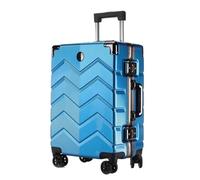 RUVOO Bagaglio Valigia Trolley Bagagli Leggeri, Resistenti Ai Graffi, Di Grande Capacità, Senza Cerniera, Per Valigia Da Viaggio Valigie Trolley (Color : C, Size : 24in)