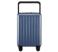 RUVOO Bagaglio Valigia Trolley Bagaglio A Mano Valigia Con Lucchetto A Combinazione Valigia Bagagli Da Stiva Valigie Trolley (Color : Blu, Size : 24 inch)