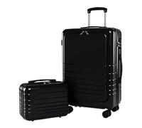 RUVOO Bagaglio Valigia Trolley Bagaglio A Mano Valigia Da 14/20 Pollici Set Da 2 Pezzi Trolley Con Spinner, Valigia Da Viaggio Durevole Valigie Trolley (Color : A, Size : 20+14in)