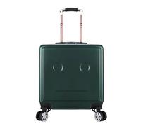 RUVOO Bagaglio Valigia Trolley Valigia Trolley Regolabile Per Bagagli Per Viaggi Di Imbarco Con Serratura A Combinazione Bagaglio A Mano Valigie Trolley (Color : Grün, Size : 18inch)