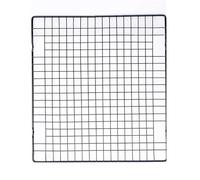 RUWLFE 1PCS Singolo Strato in Acciaio Inox BBQ Pane Torta Cremagliera di Raffreddamento Drip Dry Griglia Teglia Strumenti Cottura for La Casa per Barbecue(S)