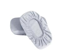 RUWLFE 2 Pezzi Copri bracciolo Cuscino Cuscini Sedia scrivania Poltrona for Gomiti e avambracci per Sedia da Ufficio(Grey)