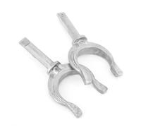 RUWLFE 2 Pezzi di Blocco for Remi in Alluminio, scalmo, for Barca a Marina, gommone, zattera, Kayak, Canoa, for, Parti Montaggio Laterale per Kayak, Cano