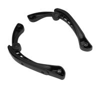 RUWLFE 2 pezzi di corrimano in plastica mobile for sedia da ufficio, componenti for mobili, parti for computer, attacchi for braccioli universali per Sedia da Ufficio