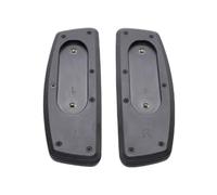 RUWLFE 2 pezzi di cuscinetti for braccioli for sedia da ufficio con foro montaggio, resistenti all'acqua, facili installare, parti ricambio for gioco per Sedia da Ufficio(Fixed Mount)