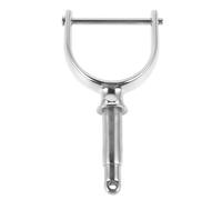 RUWLFE 2 Pezzi in Acciaio Inossidabile 316, Supporto for Anello di pagaia, Morsetto for Accessori marini for Barche a Remi, Ricambio Hardware per Kayak, Cano