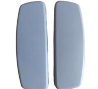 RUWLFE 2 pezzi Sedia da ufficio Bracciolo Superficie fisso Accessori Plastica Computer Mobili per Sedia da Ufficio