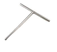 RUWLFE 3PCS In Acciaio Inox Pancake T Maker Strumento Spatola Spreader Turner Utensili Torta Rastrello Pan Bastone Glassa Brownie Fare Kit per Crepe(S)