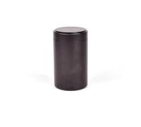 RUWLFE 4 pz 140 ml Multi-Funzionale Mini Lattine di Metallo A Chiusura Ermetica In Alluminio Stash Vaso Contenitore Stoccaggio Scatola Chicchi Caffè frutta secca Per Cucina(Black)