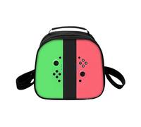 RUWLFE Borsa for il pranzo isolata con tracolla for console di gioco Borse for contenitori for alimenti Bento for studenti Scatole frigorifere termiche riutilizzabili for lavoro per Pranzo(Color 2)