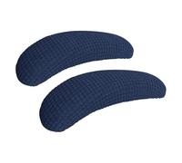 RUWLFE Copribraccioli universali for Sedia da Ufficio, 4 Pezzi, Elastici Rimovibili, Lavabili, Confezione metà, for copribraccioli for per Sedia da Ufficio(Blue)