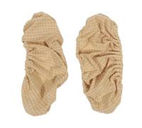 RUWLFE Copribraccioli universali for Sedia da Ufficio, 4 Pezzi, Elastici Rimovibili, Lavabili, Confezione metà, for copribraccioli for per Sedia da Ufficio(Beige)