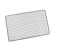 RUWLFE Griglia di Raffreddamento in Acciaio Inossidabile 4 Dimensioni, Vassoio Antiaderente for Biscotti, Pane, Torte, Barbecue, Uova, crostate, teglia for Alimenti per Barbecue(40.5x25cm)