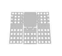 RUWLFE Piegatrice for vestiti, pratica in plastica, staccabile, for magliette, for risparmiare tempo nel bucato per Pullover, Camicie(Grey)