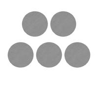 RUWLFE Tappetino Antiaderente for Barbecue, Riutilizzabile, Resistente al Calore, for, da Cucina, for affumicare, Accessorio e Strumento per Barbecue(40CM Round-5PCS)