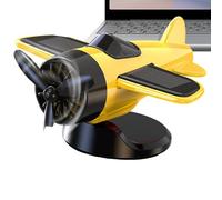 Ruwshuuk Aereo Solare per Auto | Decorazione per Auto | Modello Sbandante Girevole Decorazione per Bambini Adulti Appassionati