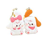 Ruwshuuk CANCHIO DI CANNO DOGE, CAMBINO CHIAVE DAGGI, Tornaria cartografa a sospensione CHEY CATENA, Simpatico fascino della borsa per animali piccoli accessori per capogruppo per auto