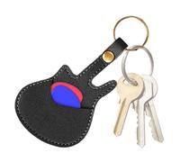 Ruwshuuk Custodia per il titolare della chitarra, borsa per pick di chitarra,Picks Storage Pouch Box - PUA CASSO DI PRESO DI PULETRO PU CETTURE PU PERSONO MUSICA, collezionisti