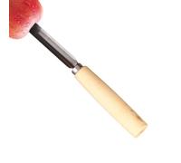 Ruwshuuk Denocciolatore per Pere - Strumento In Acciaio Inossidabile Per Estrarre Il Torsolo Delle Pere | Manuale per Frutta con Impugnatura in Legno Antiscivolo per Preparazione Rapida Insalate