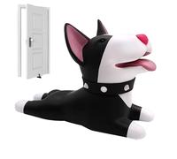 Ruwshuuk Fermaporta - Fermaporta in PVC per camera da letto con protezione da parete | accessorio per casa e ambienti commerciali a forma di cane