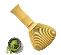 Ruwshuuk Frusta per Matcha,Frusta per Matcha manuale in spazzola - Strumento di miscelazione di tè riutilizzabile per la preparazione della casa, in viaggio, per principianti e cerimonia