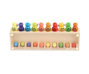 Ruwshuuk Gioco di accoppiamento Memory - Giocattolo educativo precoce | Gioco di memoria interattivo per l'asilo e i viaggi, giocattoli in legno con forme e colori