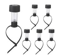 Ruwshuuk Luci solari per piscina - 6 pezzi di illuminazione per ambiente impermeabile, illuminazione come per la piscina | per il lato della piscina, il giardino, la terrazza, lo stagno, la spa