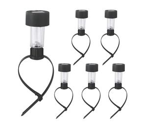 Ruwshuuk Luci solari per piscina - 6 pezzi di illuminazione per ambiente impermeabile, illuminazione come per la piscina | per il lato della piscina, il giardino, la terrazza, lo stagno, la spa