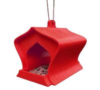 Ruwshuuk Mangiatoia per uccelli selvatici - Ciotola per mangimi per uccelli selvatici, per esterni, per colibrì, giardino, terrazza, cortile e parco