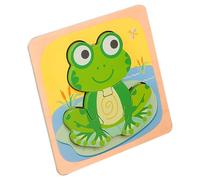 Ruwshuuk Puzzle Animale in Legno, Puzzle Animale per Puzzle - Puzzle per Bambini e Ragazze, Cervo, , Rana, Scimmia, Pesce, Leone, Animali