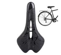 Ruwshuuk Sella per mountain bike, comoda sella per bicicletta con cuscino, accessorio da ciclismo, impermeabile, anti-usura e assorbimento degli urti, per viaggi urbani e lunghi percorsi