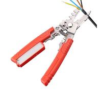 Ruwshuuk Strumento Spellafili Elettrici - Utensile Multifunzione Per Spelare Cavi - Utensile Taglia e Tira Cavi Portatile per Lavori Elettrici Elettricisti e Appassionati
